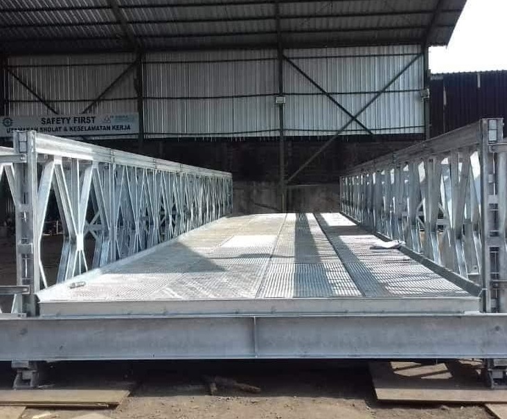 Workshop Fabrikasi Jembatan Rangka Baja