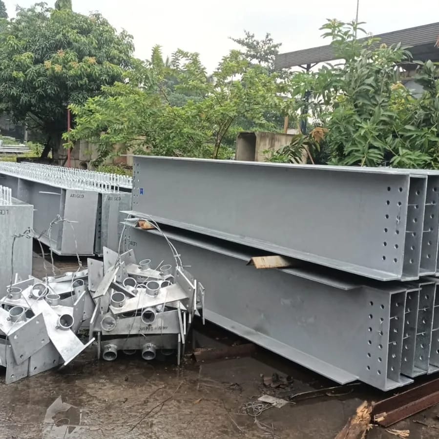 Workshop Fabrikasi Jembatan Rangka Baja